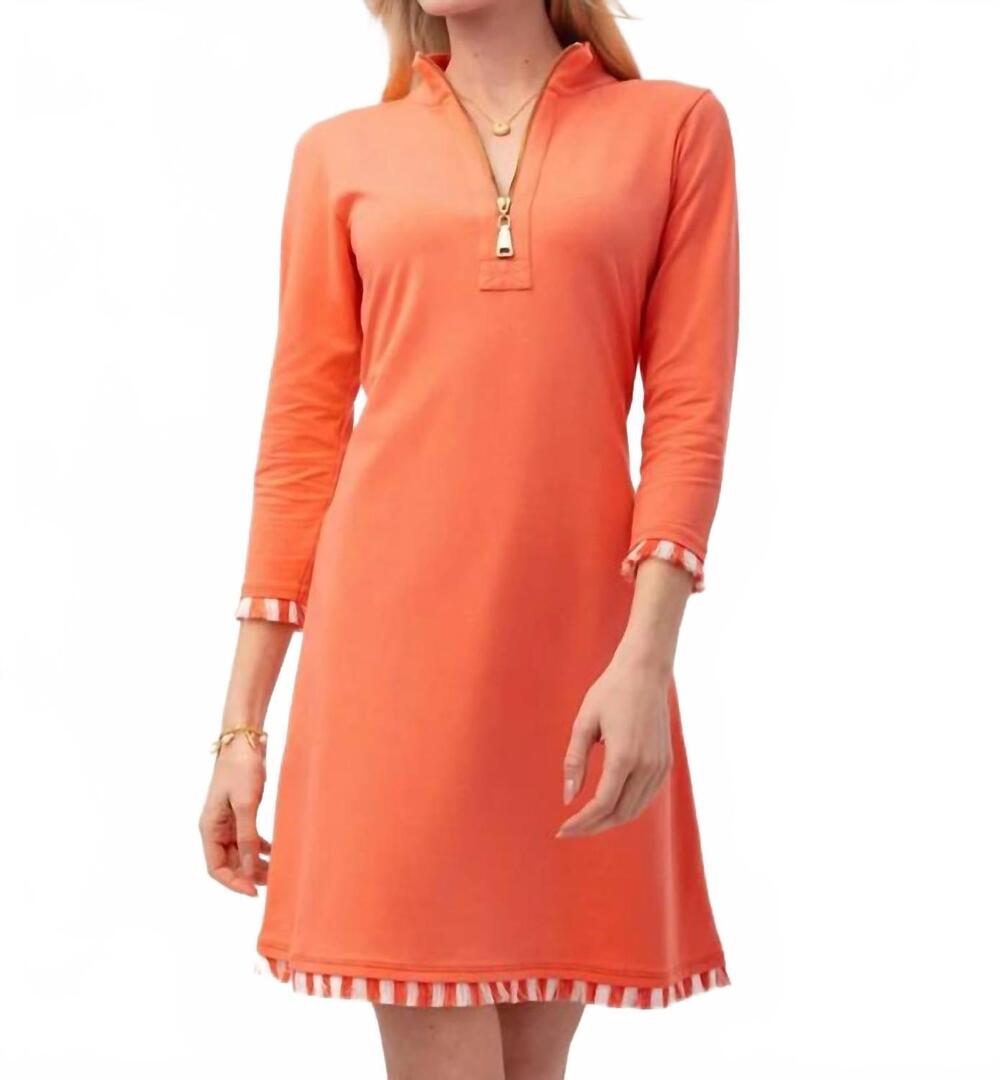 NEW SPARTINA 449 nora fringe mini dress in emberglow